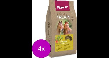 Pavo Healty Treats 1 kg - Paardensnack - 4 x Appel