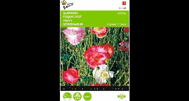 2 stuks - Buzzy - Papaver Rhoeas