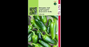 Hortitops - Peper Jalapeno Mexicaanse - 3 zakjes zaden