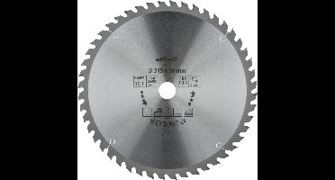 wolfcraft - Zaagtafel Cirkelzaagblad 315x30mm - 48 Tanden - Zaagblad voor Tafelzaag - 315x30 - 6684000