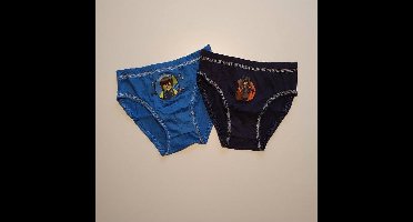 Lego Movie onderbroek jongens - 2 stuks|blauw/zwart|134/140