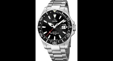 Jaguar Executive Horloge - Jaguar heren horloge - Zwart - diameter 43.5 mm - roestvrij staal