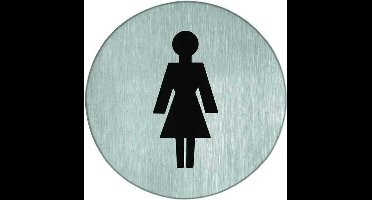Artitec pictogram RVS 75MM dames