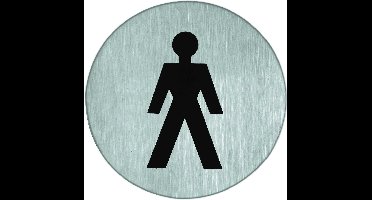 Artitec pictogram RVS 75MM heren