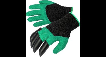 Tuinhandschoenen met klauwen - groen