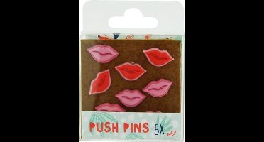 Pushpin Palms&Pizza - lippen - 8 stuks - K-5820140080