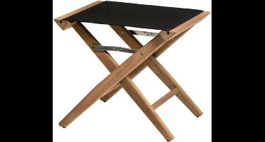 ARC Marine teakhouten Regisseurskruk navy Canvas (geolied)