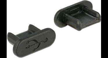 Afsluit cover / Poortbeschermer voor USB Micro B (v) poorten / zonder greep (10 stuks)