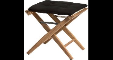 Regisseurskruk DeLuxe met Zwarte Kussenset (Geolied)