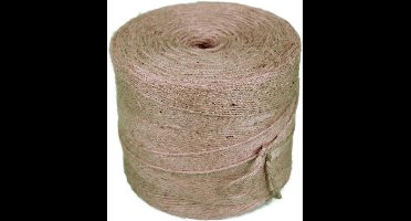 Jute touw – bindtouw 3 draads – Ca 3kg - Naturel (ca. 1500mtr)