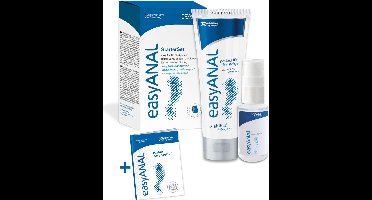 Joydivision - easyANAL Bundel (Gel 80 ml & Spray 30 ml & Boekje)