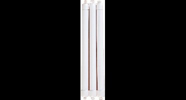 Vogelzitstok Uitschuifbaar - Wit - 31 - 36 cm x 15 mm