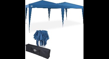 Kingsleeve Partytent Paviljoen - 3x6 Popup - Capri Blauw