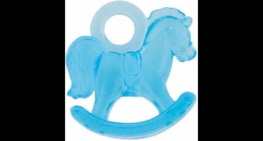 Haza Original Decoratie Hobbelpaard Blauw 3 Cm 16 Stuks