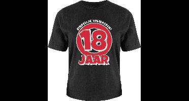 Paperdreams - Cadeau T-shirt - 18 Jaar