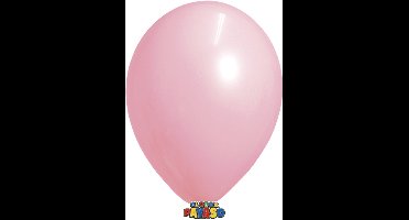 Zakje Met 15 Baby Roze Ballonnen - 30cm Doorsnee - Biologisch Afbreekbaar