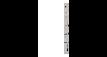 Nature - Muurthermometer - Aluminium - thermometer