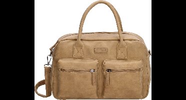 Beagles Arjonilla Handtas Schoudertas - Dames Tas - Taupe