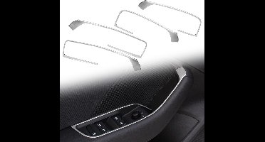 Geschikt voor Audi A3 S3 RS3 8V Interieur Styling RVS Deurgreep Trim Armsteun Sportback Sline S Line Tsi Tdi Luxe!