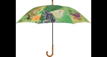 Vlinder Paraplu - Stralend door de Regen - vlinders - voorjaar - lente - zomer