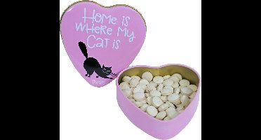 Sanal Home Is Where My Cat Is Bewaardoos Met Kattensnoepjes - Gevogelte - 60 gram