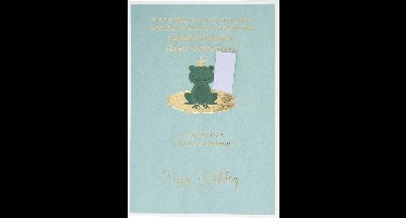 Depesche - Wenskaart "Gewoon Mooi" met de tekst "Als de kikker niet in een prins ..." - mot. 020