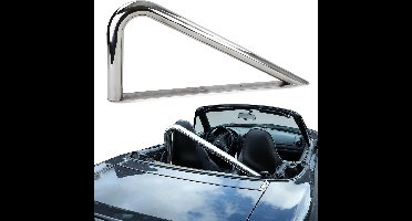 Passend Voor Mazda MX5 Miata NA NB Roadster Rolbeugel Rol Beugel RVS Gepolijst 1989 t/m 2005