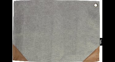 Canvas Placemats Grijs - 45 x 32 cm - 2 Stuks