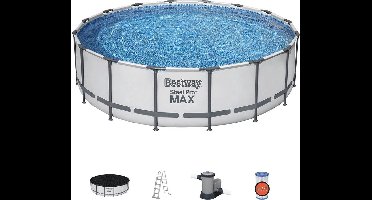 Bestway - Steel - Pro - MAX - Zwembadset - 488x122 - cm