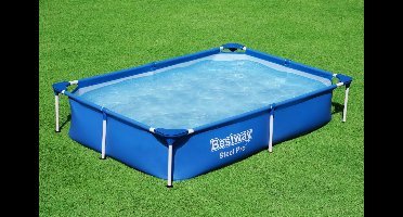 Zwembad met frame rechthoek 221 x 150 x 43 cm