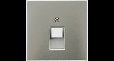 Jung LS969-1UA UAE-, IAE-, ISDN-contactdoos Afdekking 1-voudig Crème-wit