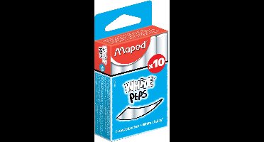 Maped - krijt wit