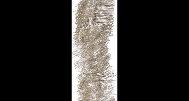 Decoris Kerstslinger - 7 cm x 270 cm - Folie lametta - Zilver