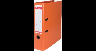 Pergamy ordner, voor ft A4, volledig uit PP, rug van 8 cm, oranje