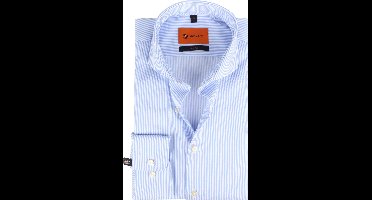 Suitable Overhemd Lichtblauw Streep - Maat 43 - Heren
