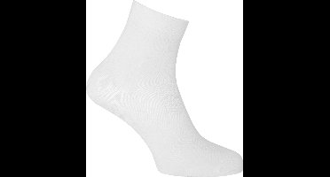 AGU Medium Fietssokken - Wit - S/M 38-42 - 2 Pack - 13 cm hoog