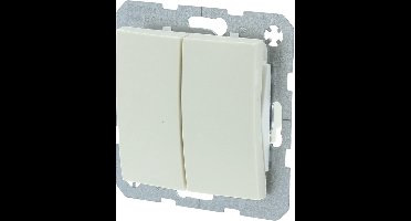 Berker S1 Serieschakelaar - Inbouw - Crème