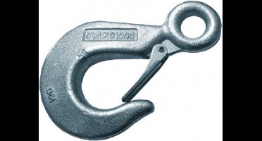 Lasthaak met klep - Hijsoog - 1000kg - DIN 689 - 160mm