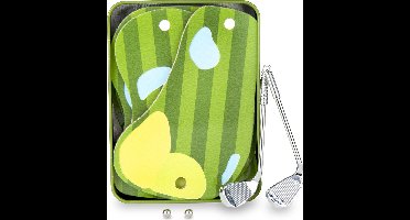 Kikkerland Golf in a Tin - Mini golf spel - Reisspel - Inclusief meeneem blikje