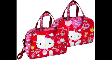 Hello Kitty Schoudertas, Cute - 40 x 25 x 17 cm - Polyester