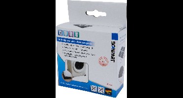 Scanpart trillingsdempers wasmachine vierkant - Geschikt voor AEG Bosch Miele Samsung Siemens - Zwart - Universeel - Set van 4 stuks