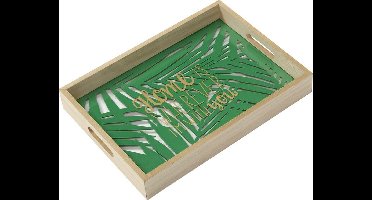 Dienblad Hout - Tropical 2Stks