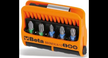 Beta Tools 10-delige Bitset 860MIX/A10 met magnetische bithouder