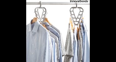 ORGANIZERSET VOOR KLEERHANGERS ORZER 2 STUKS - Organizer kleding - Organizer kledingkast hang vakken - Organizer kast