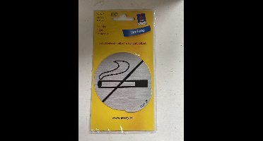 Avery Aluminium etiket Niet roken