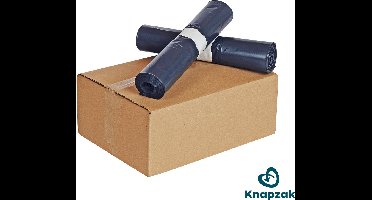 Vuilniszak/afvalzak grijs - 60 liter - 200 stuks