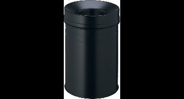 Papierbak + Vlamdover Durable 15 liter Zwart