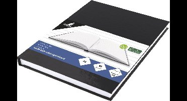 Kangaro schoolschrift - A5 - lijn - 160 pagina's - 80 grams - harde kaft - zwart - 5 stuks - K-5519-5