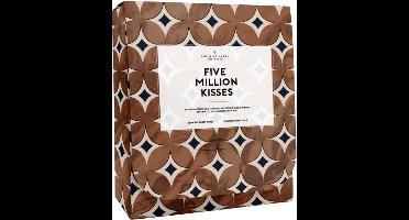 The Gift Label - Reis set voor hem - Five million kisses.