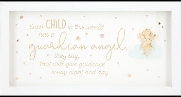 Fotolijst met Compliment Each child in this world has a guardian